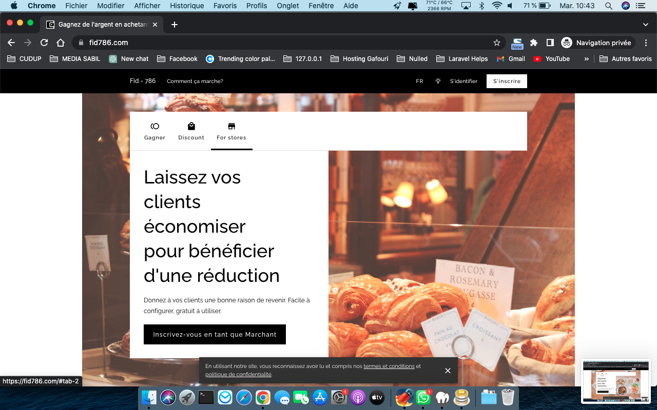 Website - Homepage Earn tab